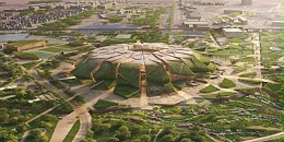 全球最惊艳的体育场｜沙特2034 世界杯场馆概念设计：破土而出