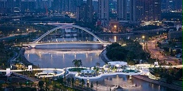 成都漂浮公园，一座桥，九种风景