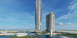 成都超高层住宅Dancing Tower，如流动雕塑
