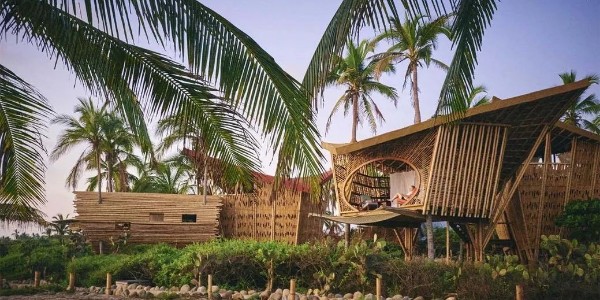 竹设计 | 墨西哥海滨度假屋