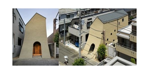东京的错层式工作室，漫画家“动态”的房子