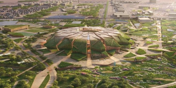 全球最惊艳的体育场｜沙特2034 世界杯场馆概念设计：破土而出