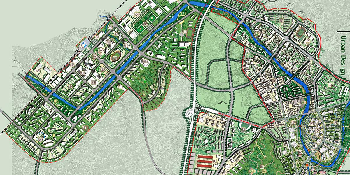 山穗县县城总体城市规划设计