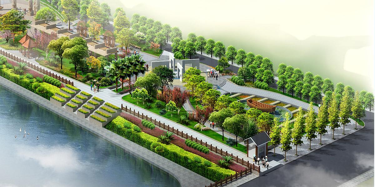 施秉县滨河景观规划设计
