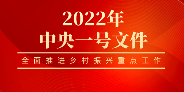 2022年中央一号文件发布！乡村振兴有哪些重点工作？