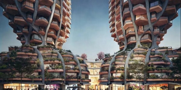 温哥华未来新地标！鬼才建筑师Thomas Heatherwick设计中心区双子塔楼