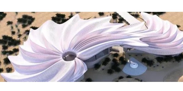 阿布扎比湿地游客中心设计方案，形如张开的“翅膀” | ded studio